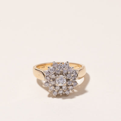 14k Yellow Gold Diamond Ring | 0.65ctw | SZ 6.5