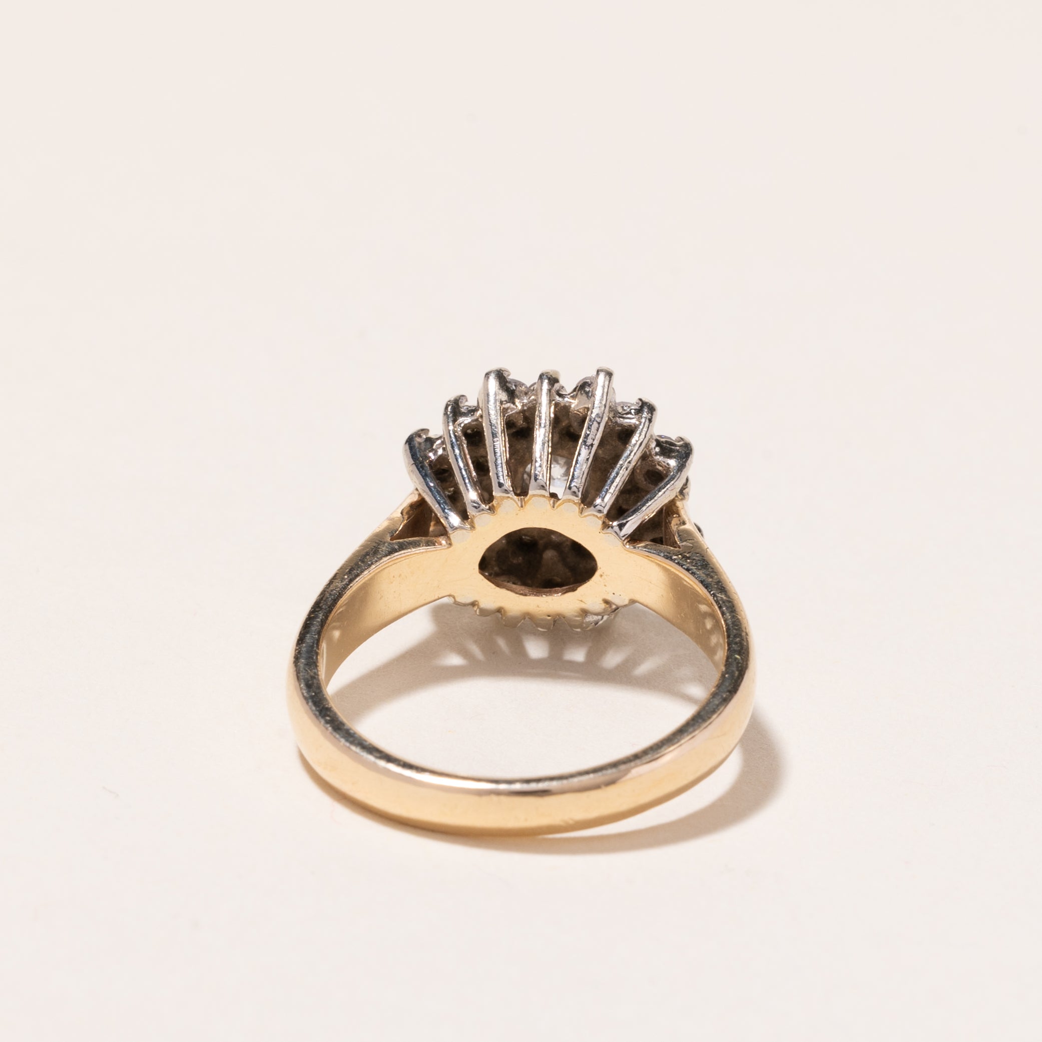 14k Yellow Gold Diamond Ring | 0.65ctw | SZ 6.5
