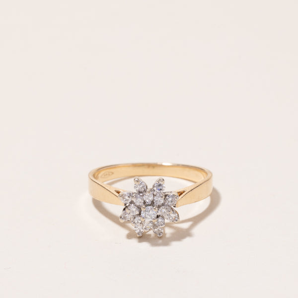 14k Yellow Gold Diamond Ring | 0.33ctw | SZ 7.5