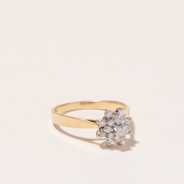 14k Yellow Gold Diamond Ring | 0.33ctw | SZ 7.5