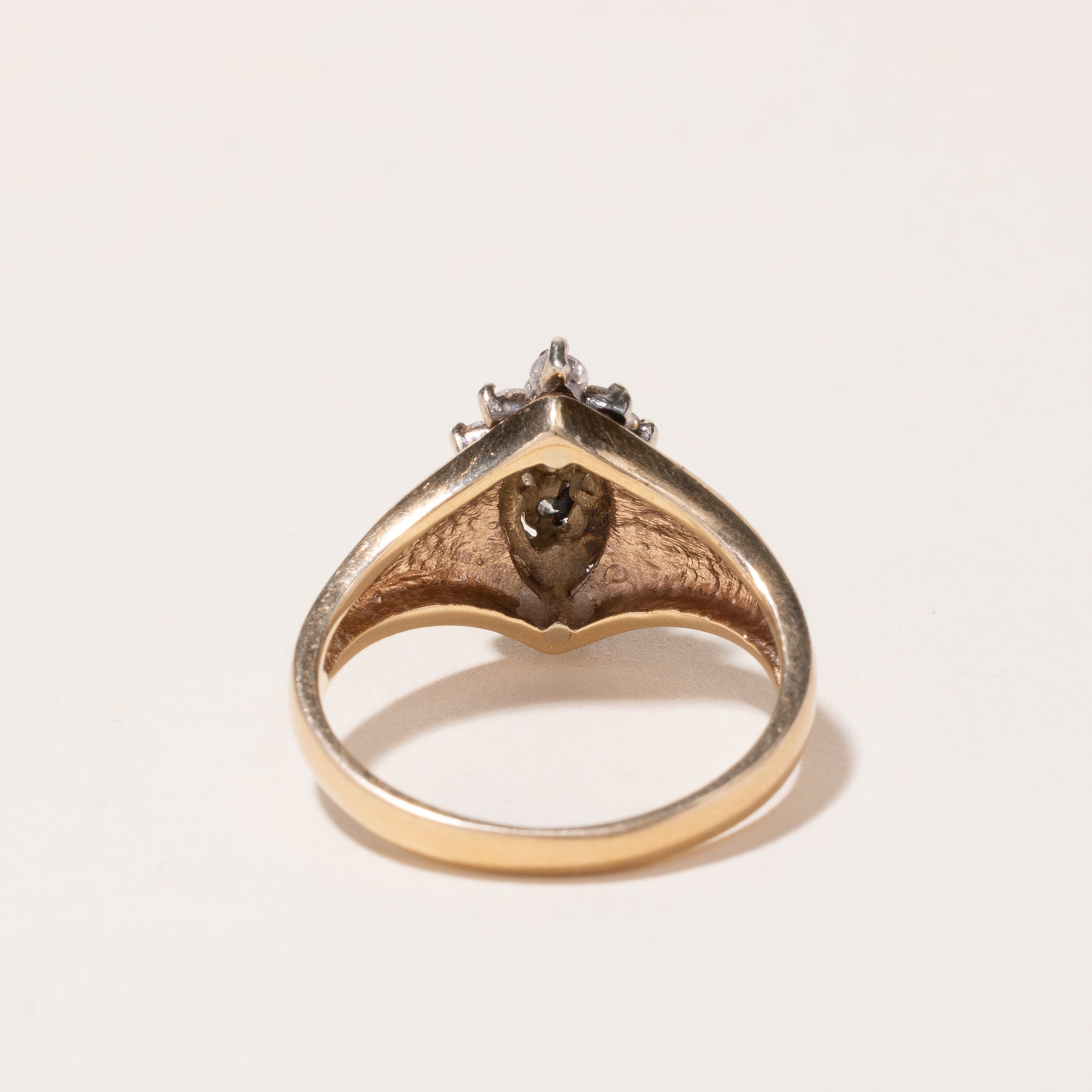 14k Yellow Gold Diamond Ring | 0.72ctw | SZ 8.25