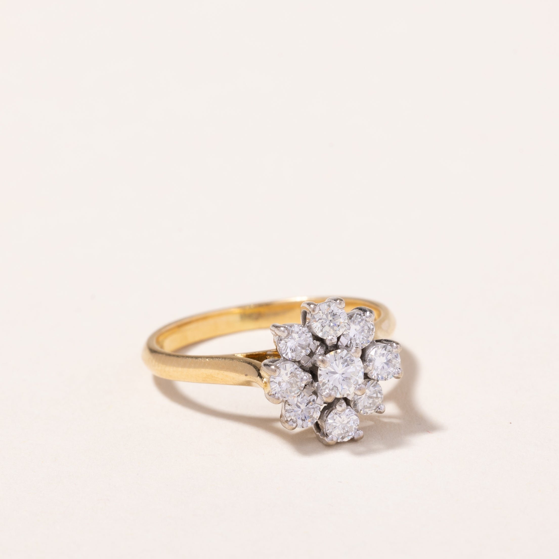 18k Gold Diamond Ring | 0.60ctw | SZ 5.25