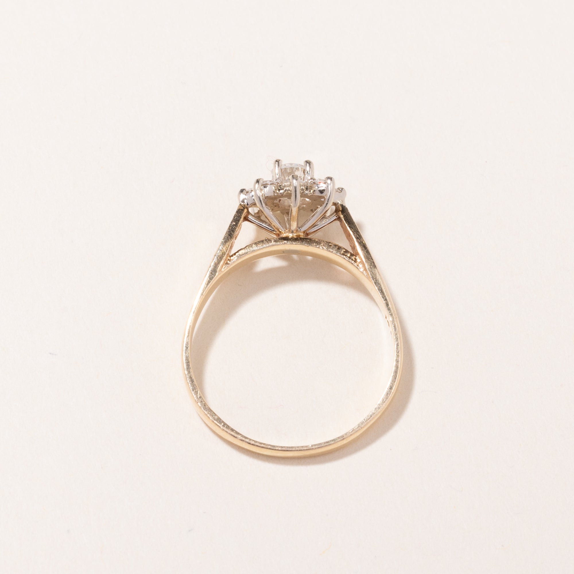 14k Yellow Gold Diamond Ring | 0.31ctw | SZ 6