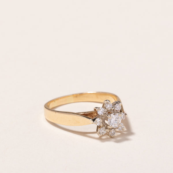 14k Yellow Gold Diamond Ring | 0.31ctw | SZ 6