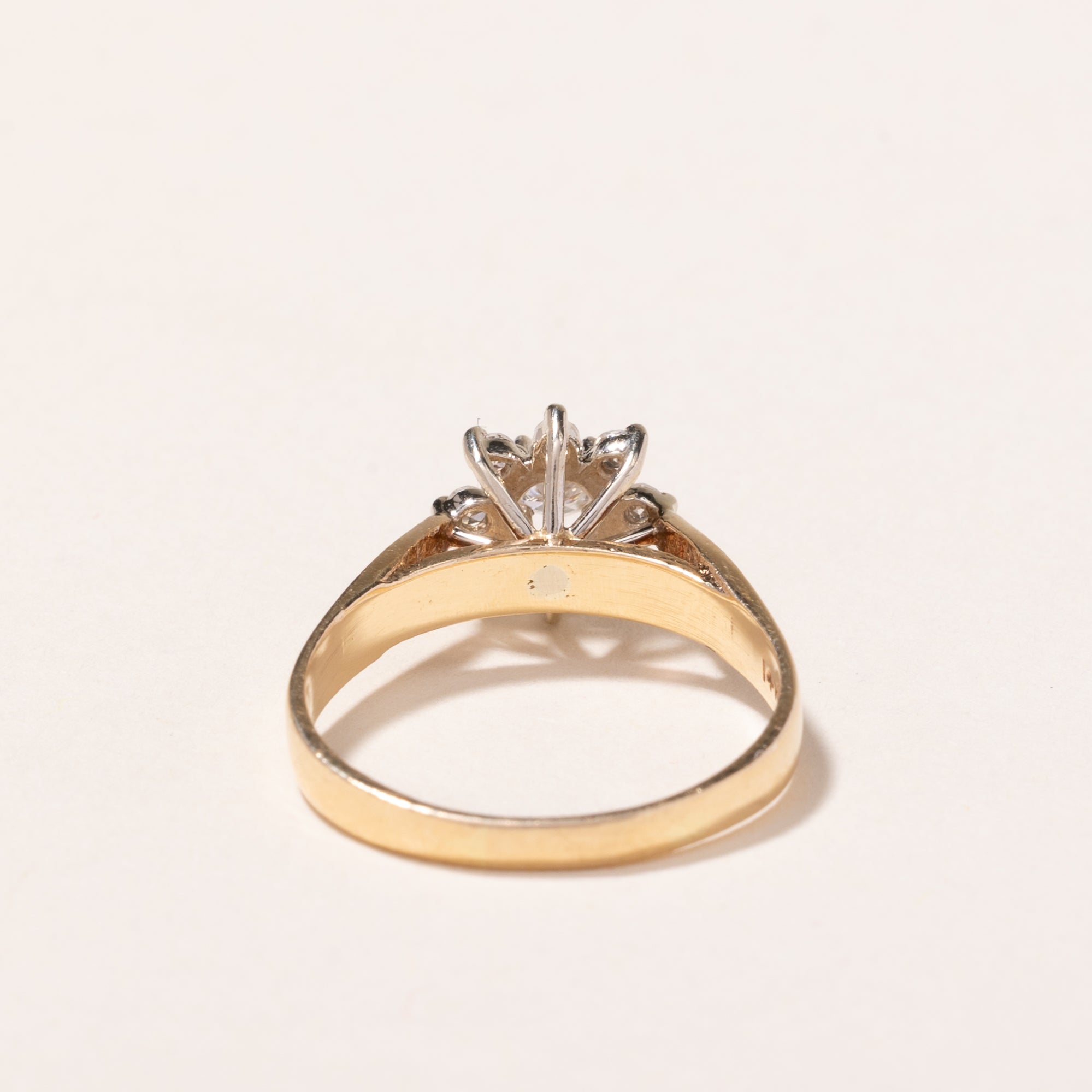 14k Yellow Gold Diamond Ring | 0.31ctw | SZ 6