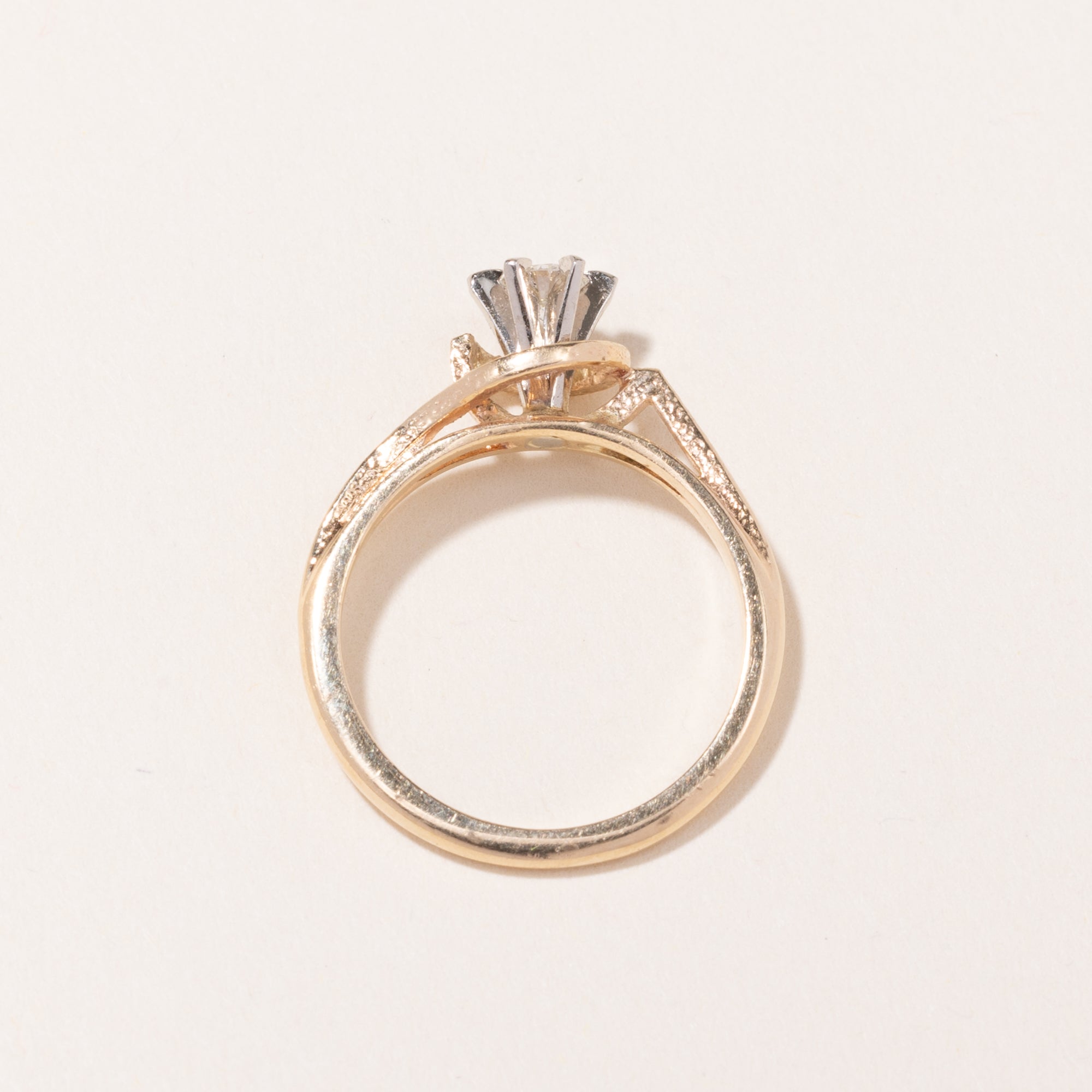 14k Gold Diamond Ring | 0.20ct | SZ 6