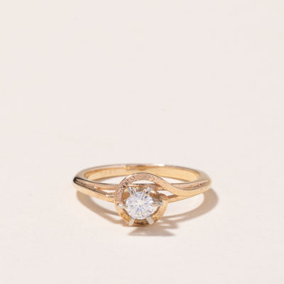 14k Gold Diamond Ring | 0.20ct | SZ 6