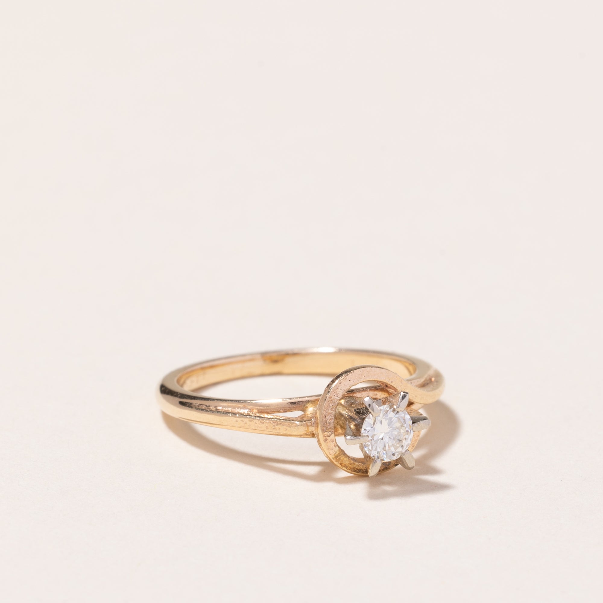 14k Gold Diamond Ring | 0.20ct | SZ 6