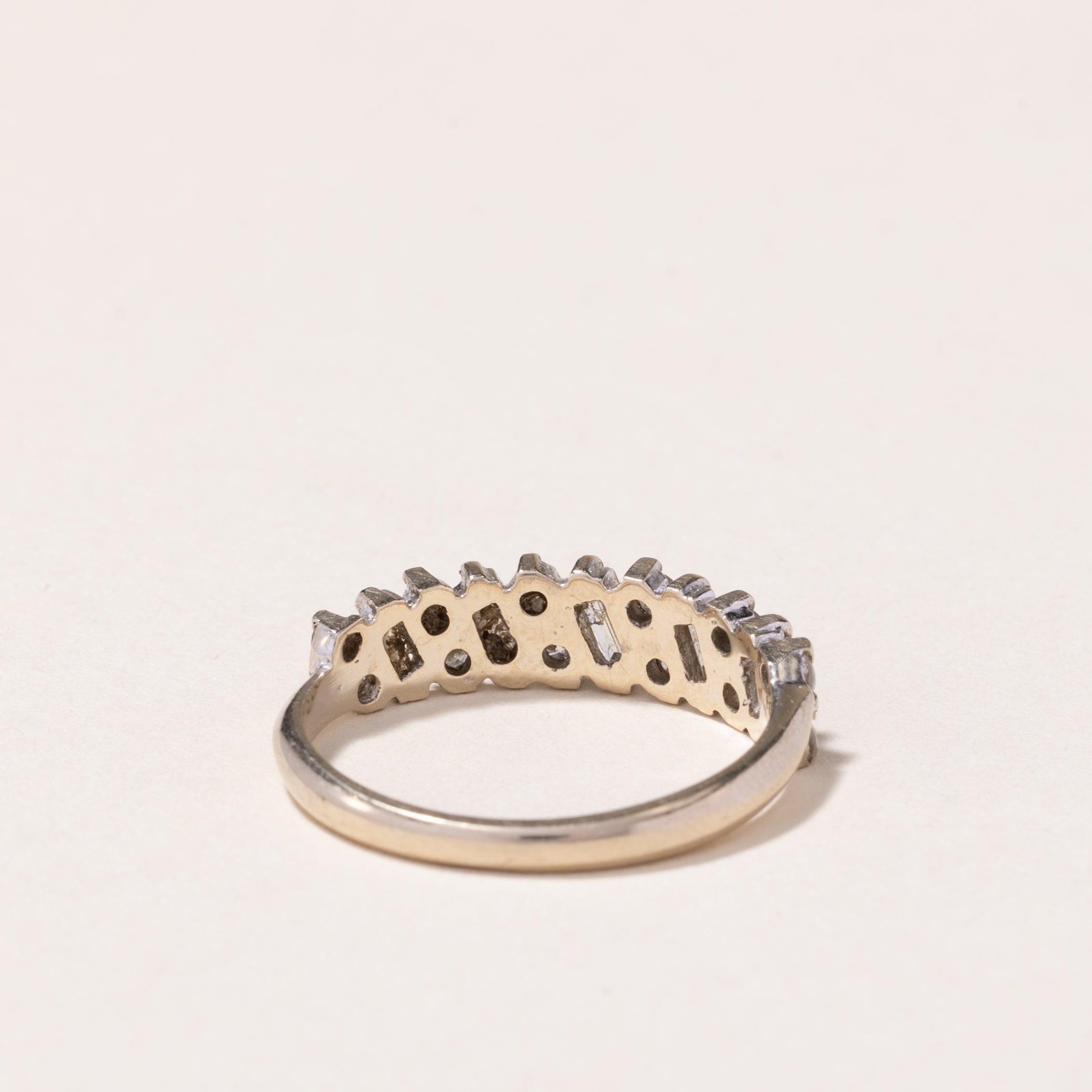 18k White Gold Diamond Ring | 0.70ctw | SZ 7.25
