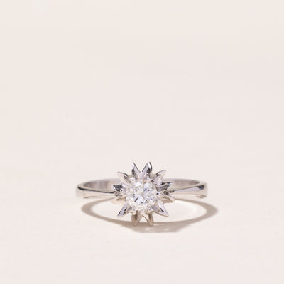 18k White Gold Diamond Ring | 0.31ct | SZ 6