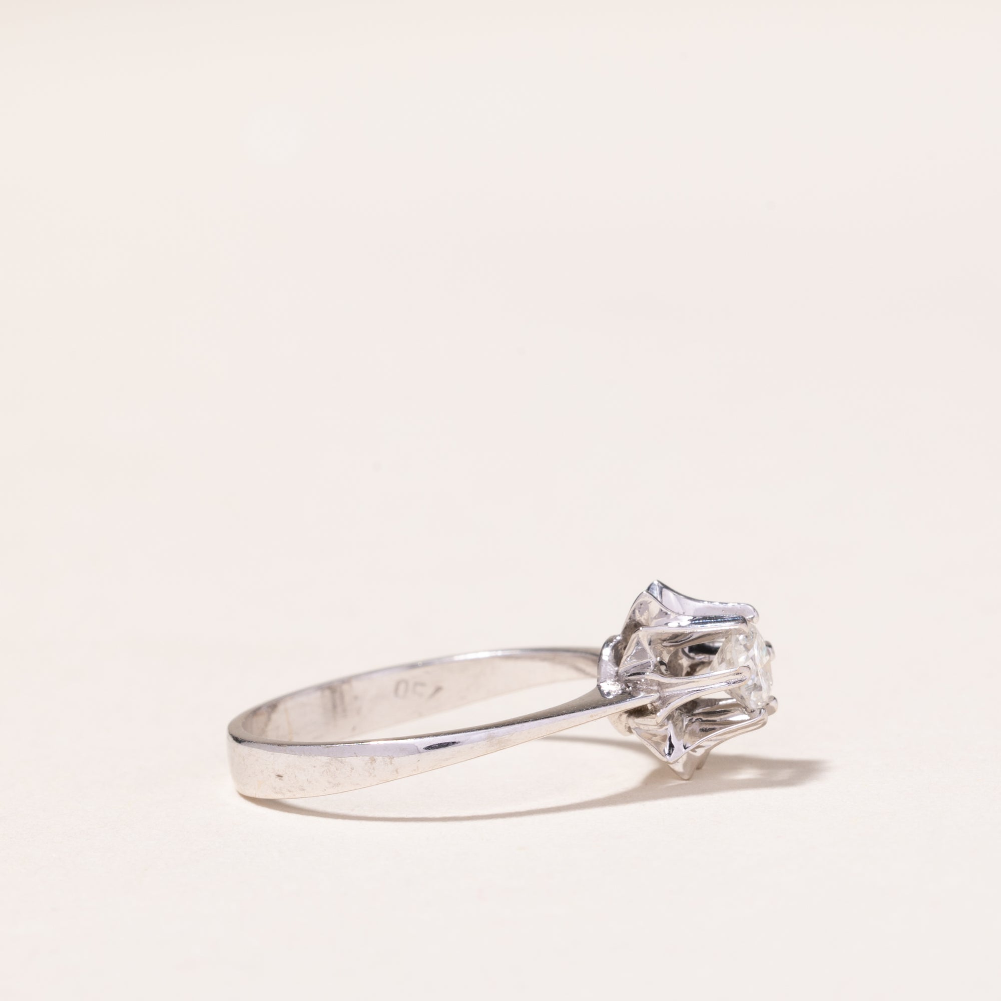 18k White Gold Diamond Ring | 0.31ct | SZ 6