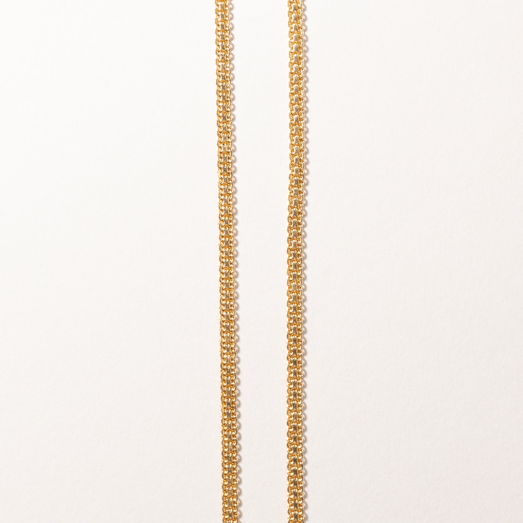 18k Yellow Gold Diamond Necklace | 0.83ctw | 16.5"