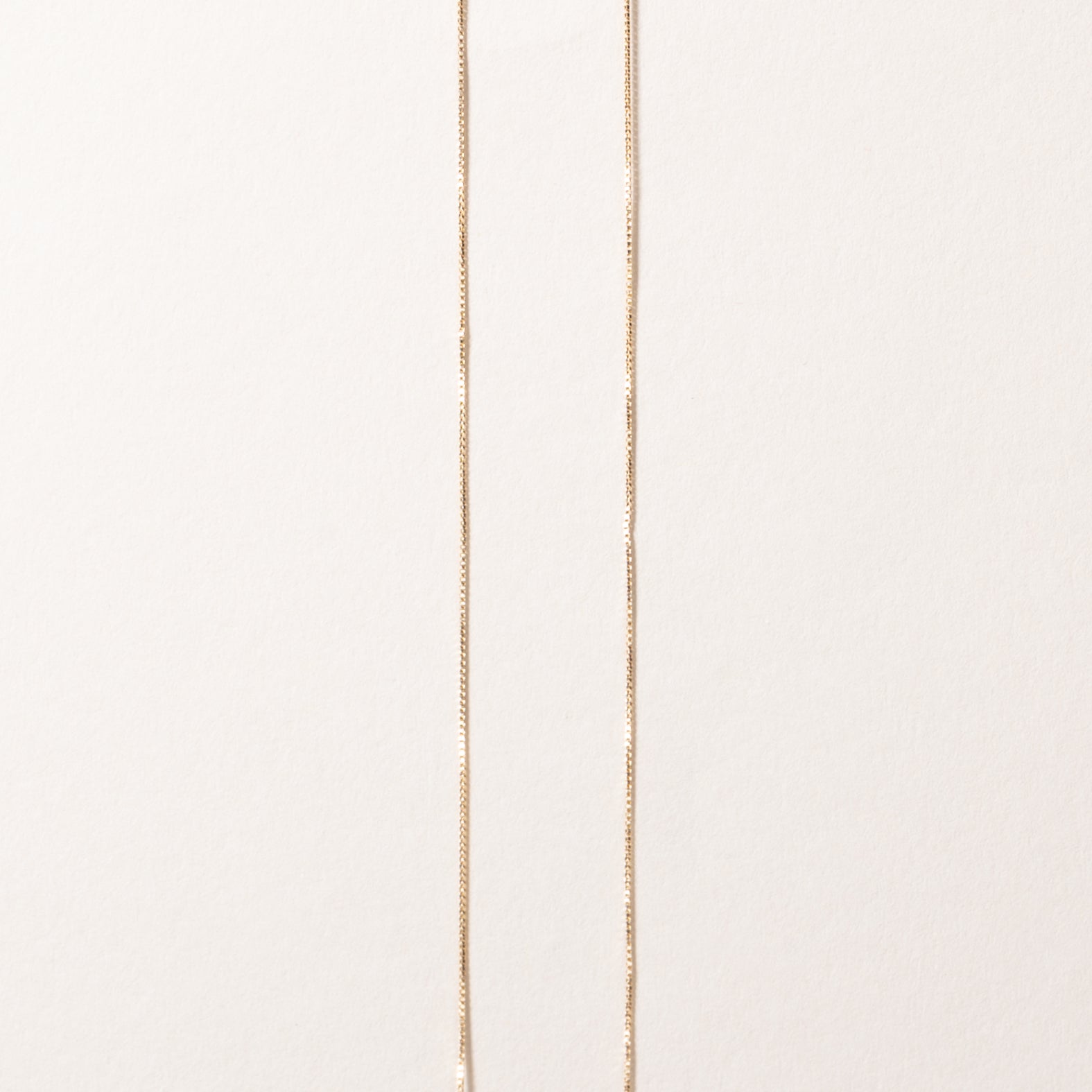 10k Yellow Gold Diamond Necklace | 0.25ct | 22"