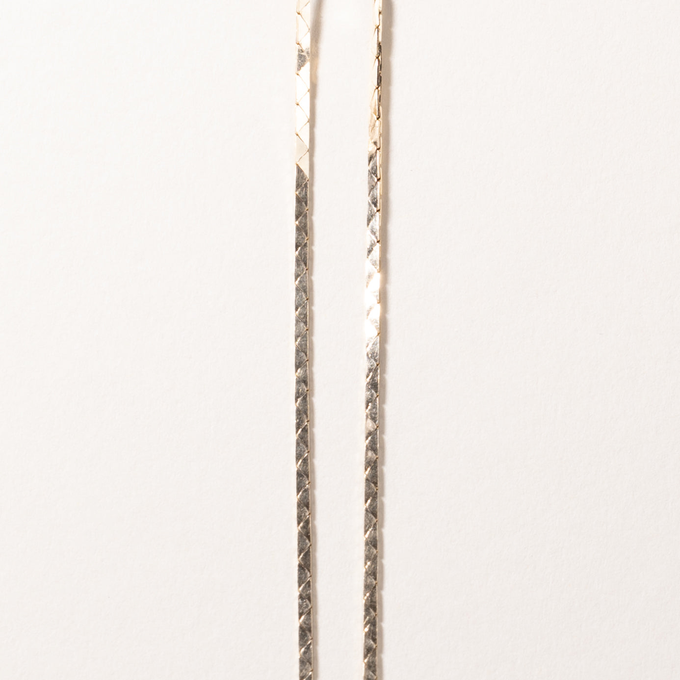14k Yellow Gold Diamond Necklace | 0.23ctw | 16"