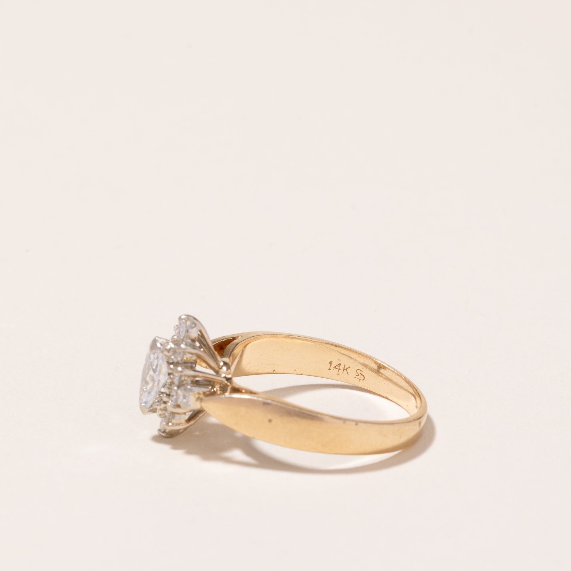 14k Yellow Gold Diamond Ring | 0.44ctw | SZ 5.75