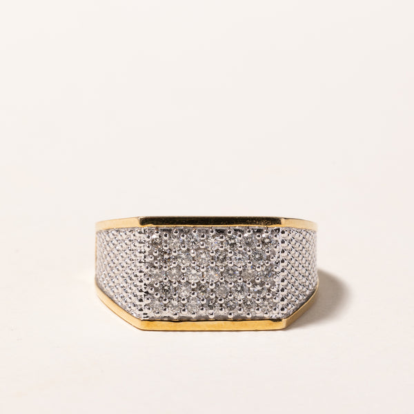 10k Yellow Gold Diamond Ring | 0.70ctw | SZ 10.25