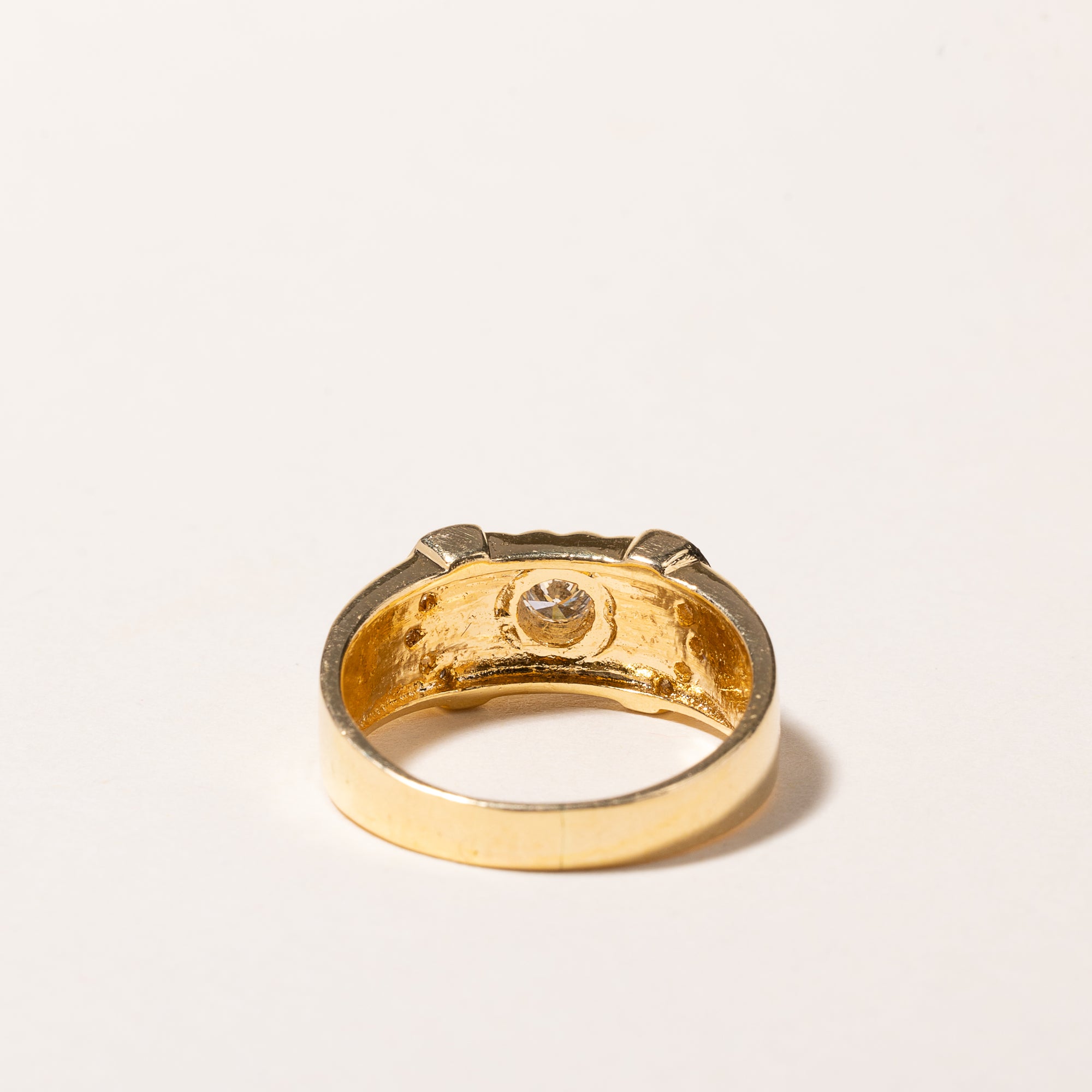 18k Yellow Gold Diamond Ring | 0.36ctw | SZ 7.5