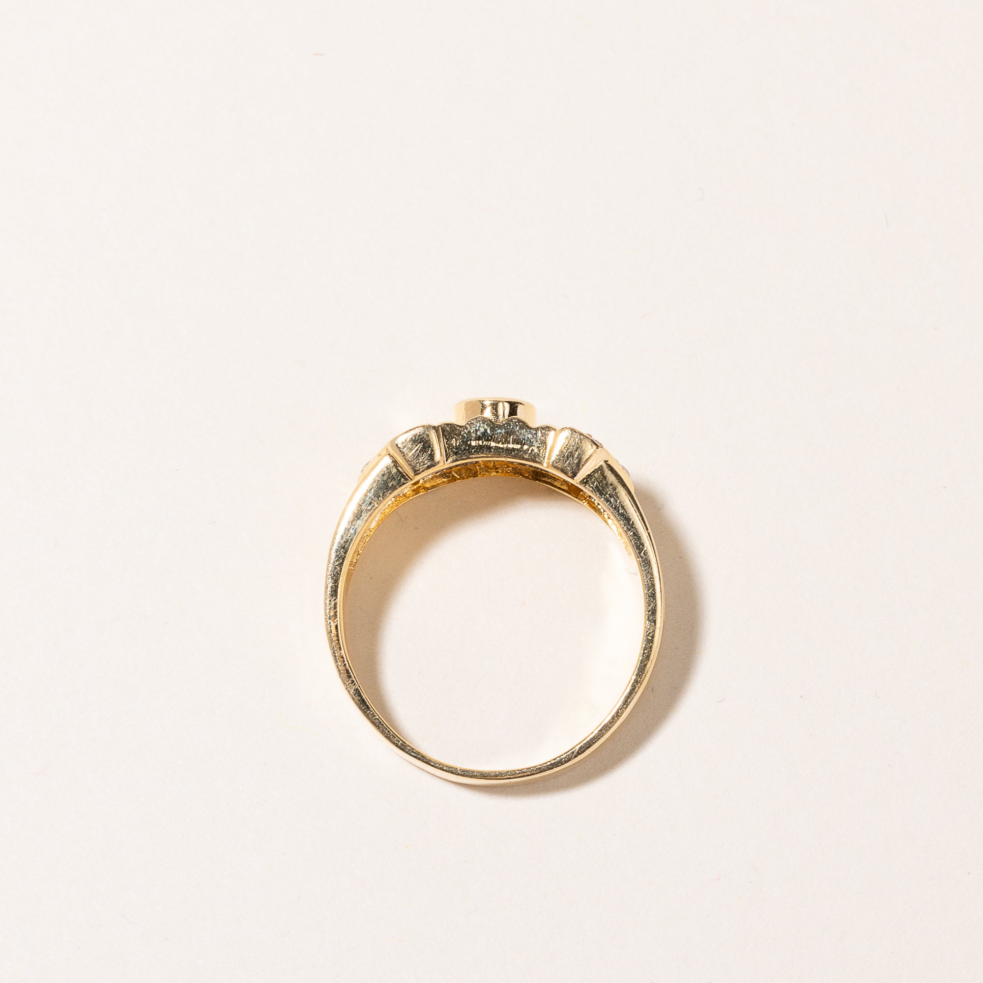 18k Yellow Gold Diamond Ring | 0.36ctw | SZ 7.5