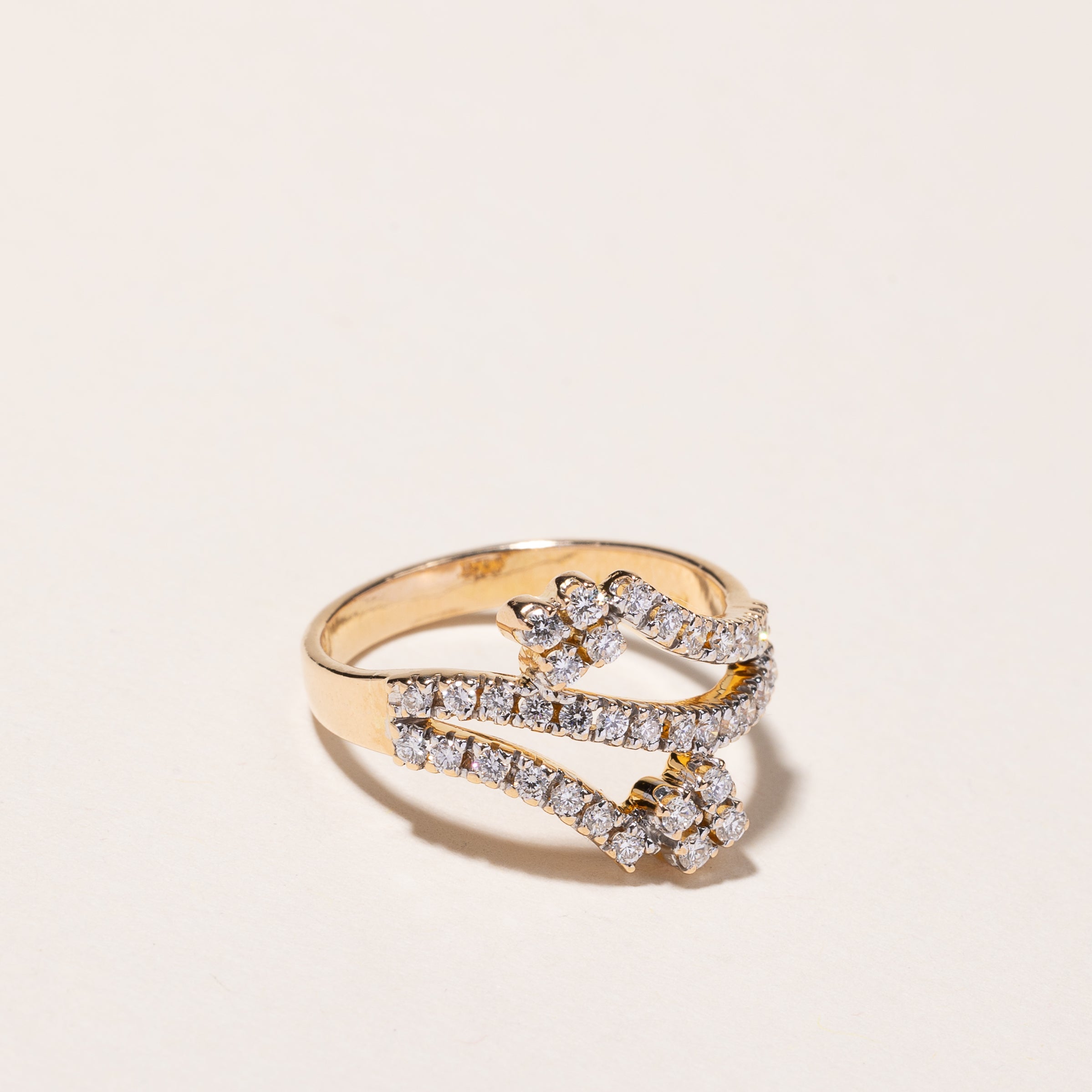 18k White Gold Diamond Ring | 0.47ctw | SZ 6.25