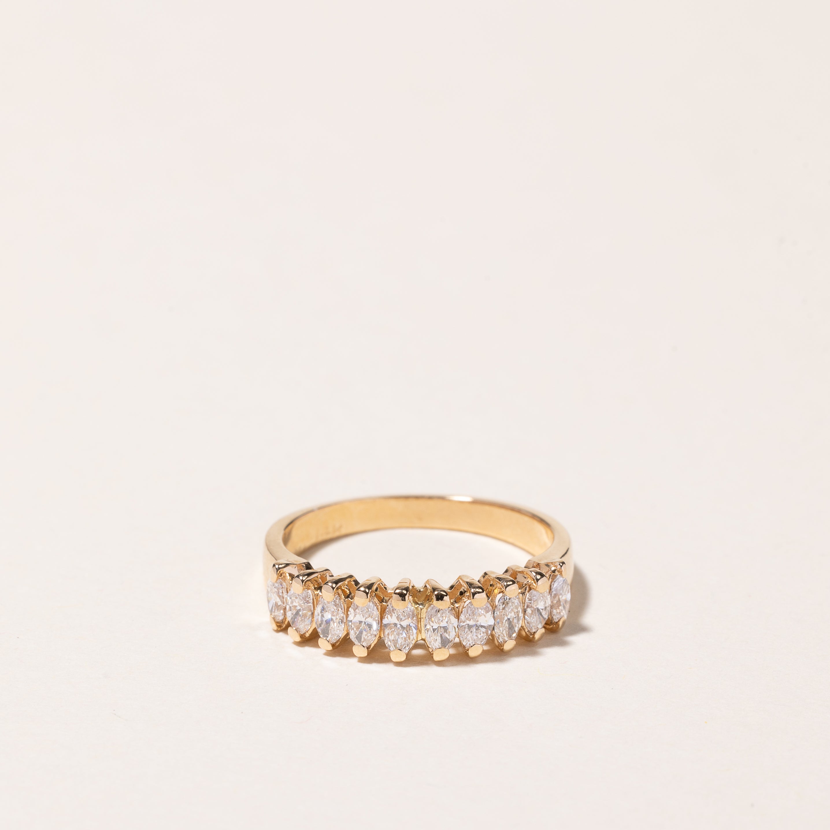 14k Yellow Gold Diamond Ring | 0.60ctw | SZ 4.25