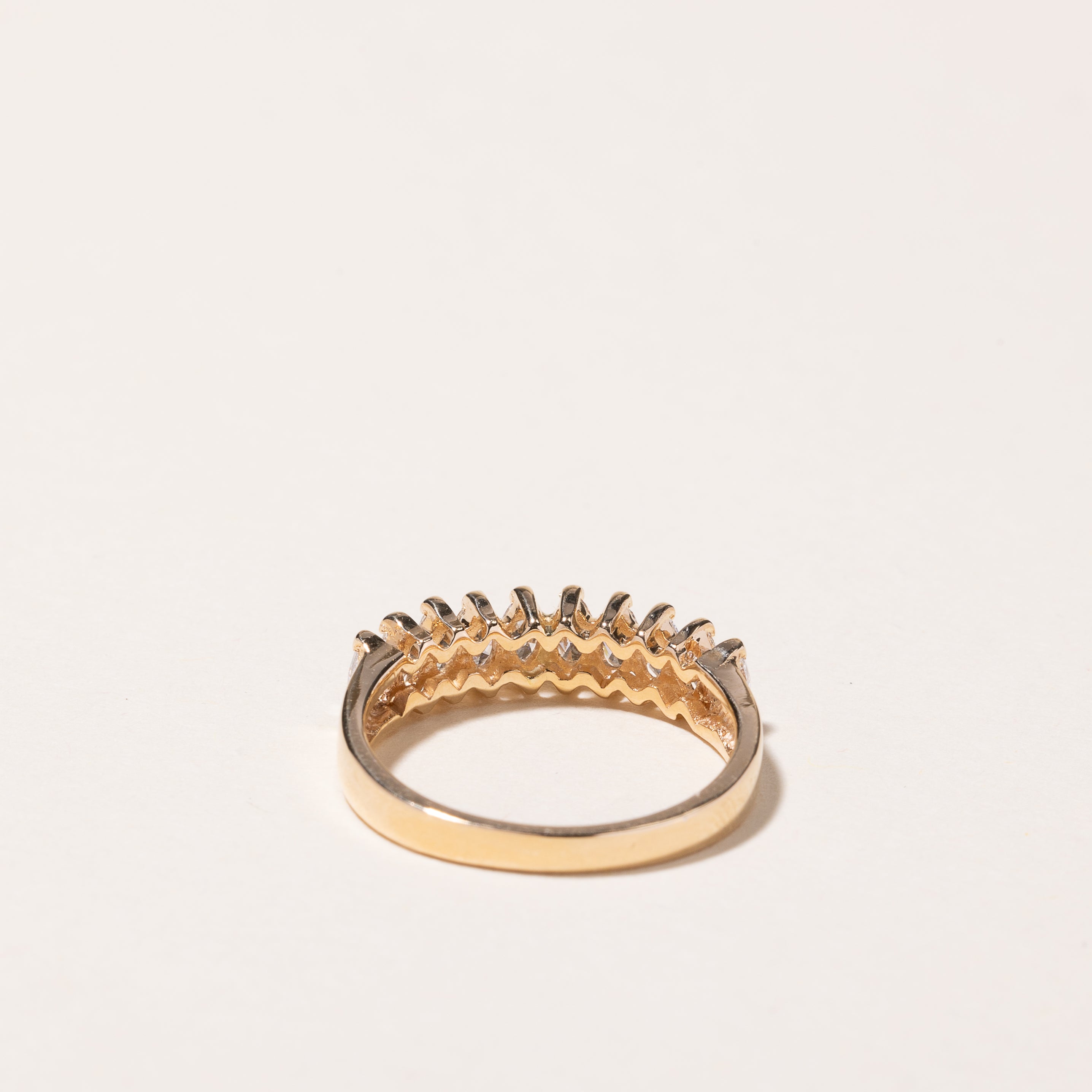 14k Yellow Gold Diamond Ring | 0.60ctw | SZ 4.25