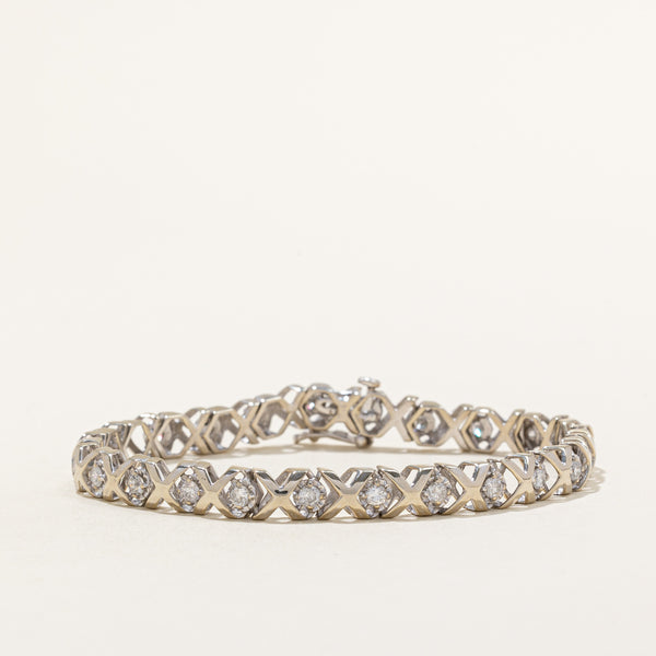 Diamond Tennis Bracelet | 1.56ctw | 7