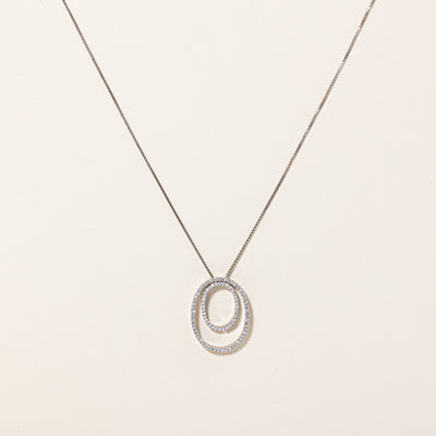 Diamond Pendant & Necklace | 0.54ctw | 17