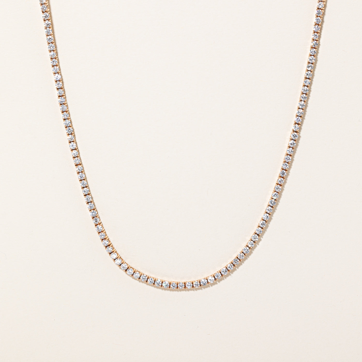 Diamond Necklace | 12.03ctw VVS2/VS1 F/G | 22" |