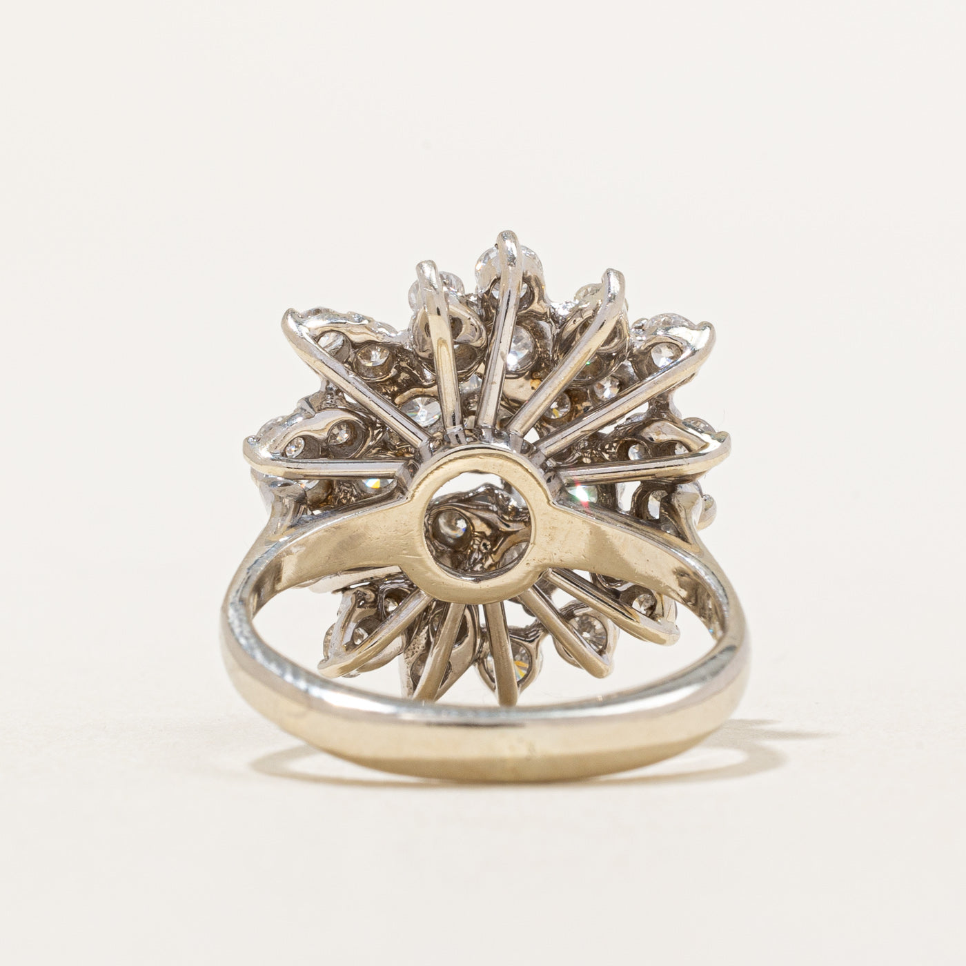 Diamond Cocktail Ring | 2.11ctw | SZ 4.5 |