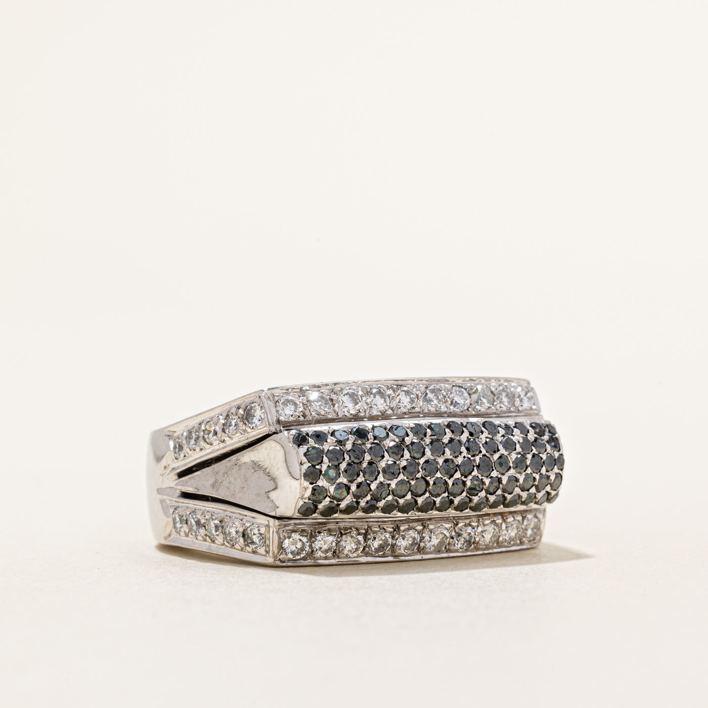 Black & White Diamond Ring | 0.73ctw, 1.00ctw | SZ 7.25 |