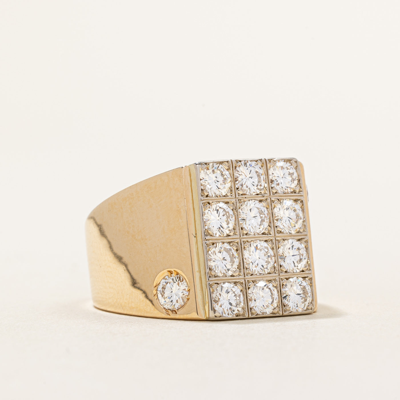 Flush Set Diamond Ring | 2.24ctw | SZ 8.25 |