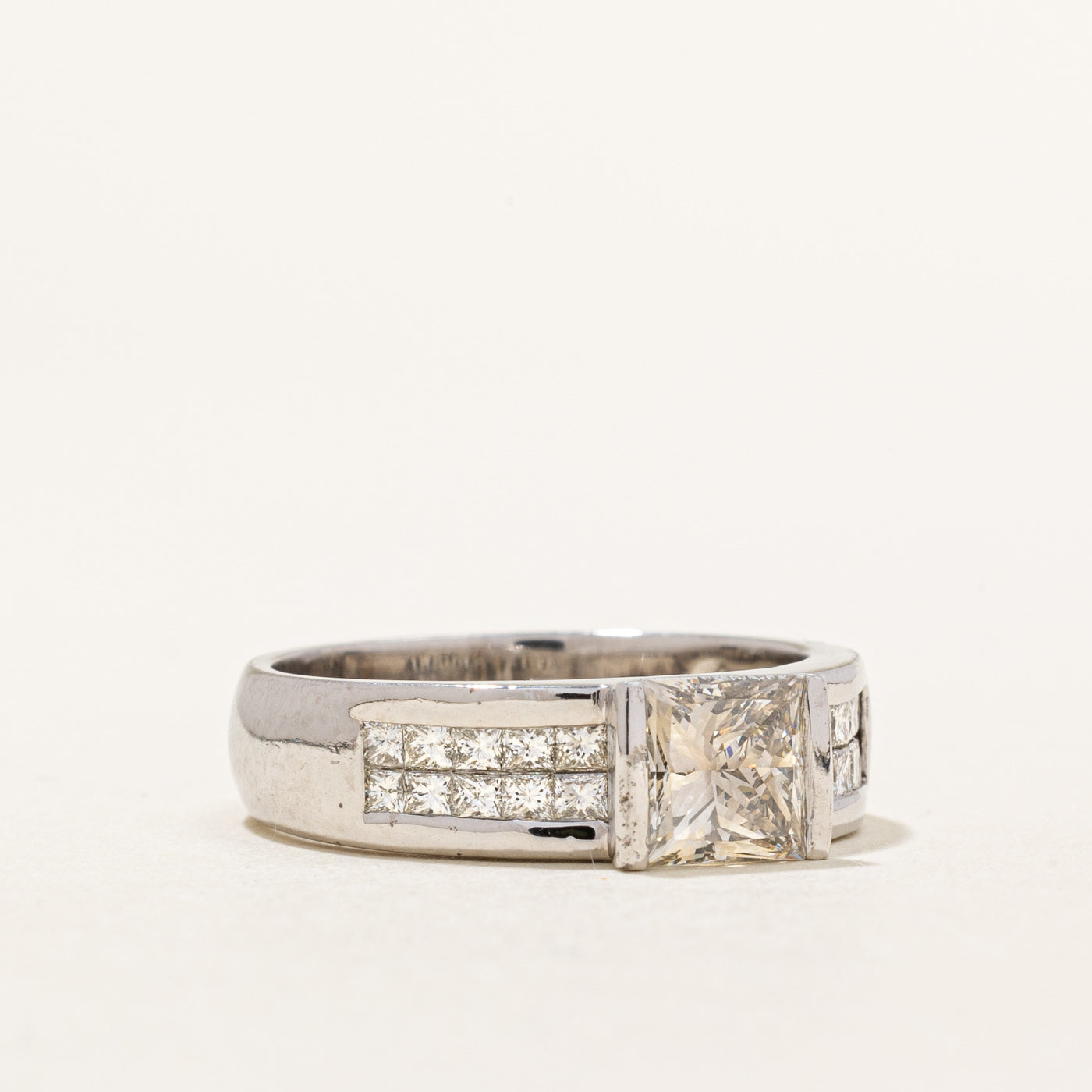 Princess Cut Diamond Ring | 1.77ctw | SZ 7.5 |