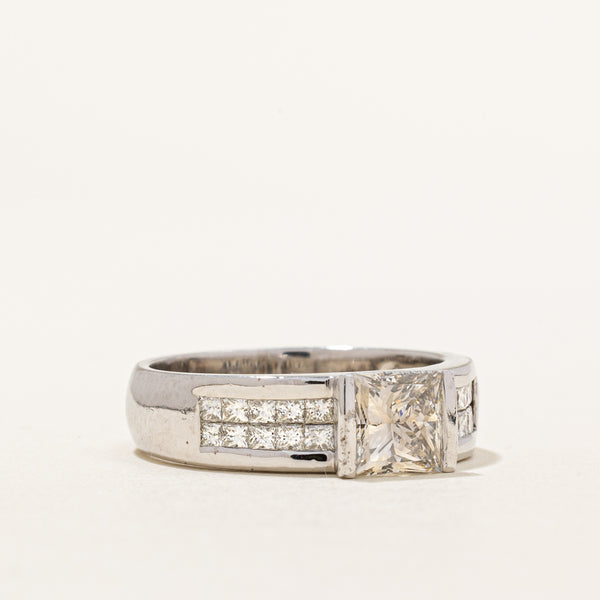 Princess Cut Diamond Ring | 1.77ctw | SZ 7.5 |