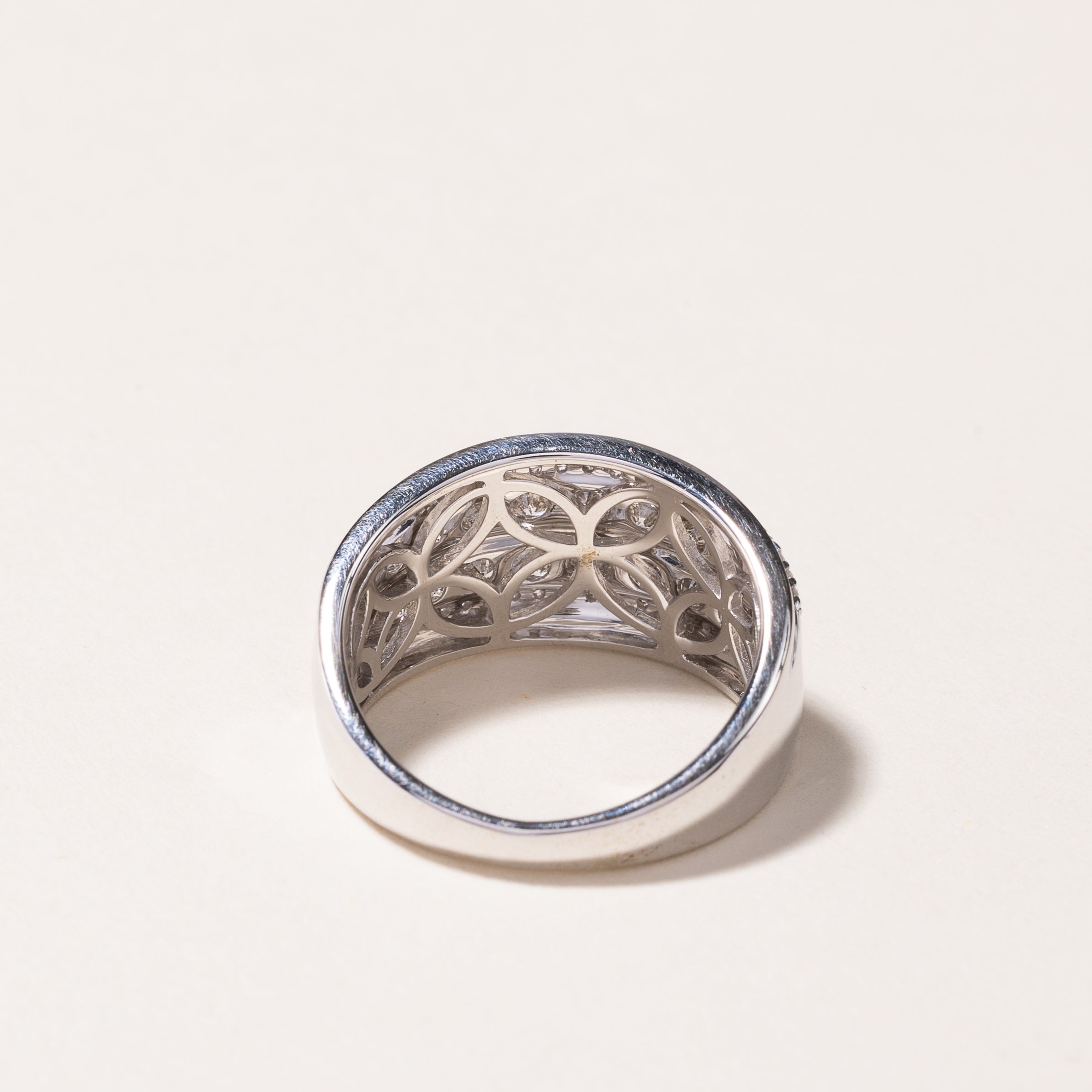 10k White Gold Diamond Ring | 1.00ctw | SZ 7