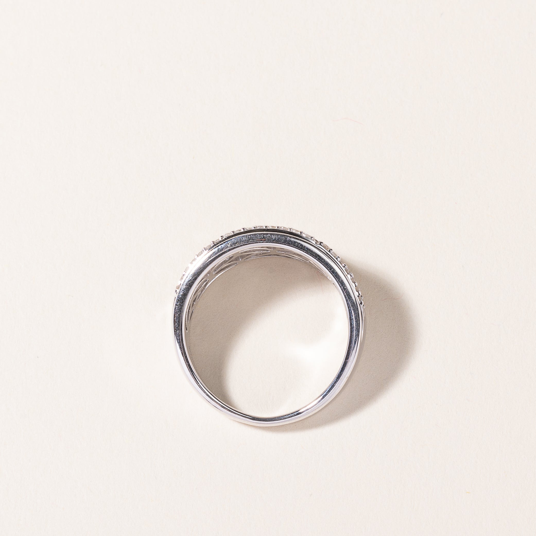 10k White Gold Diamond Ring | 1.00ctw | SZ 7