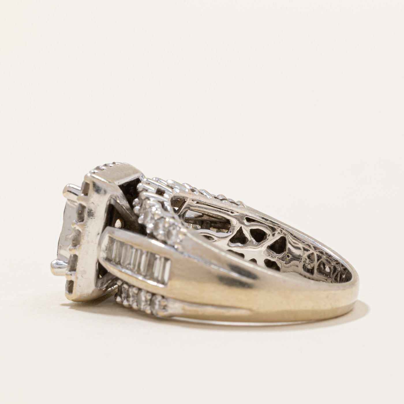 Diamond Cocktail Ring | 3.00ctw | SZ 8.25 |