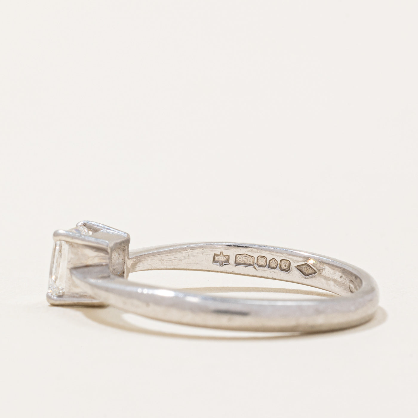 2003 London Princess Cut Diamond Ring | 0.72ct VVS2 G | SZ 7.25 |
