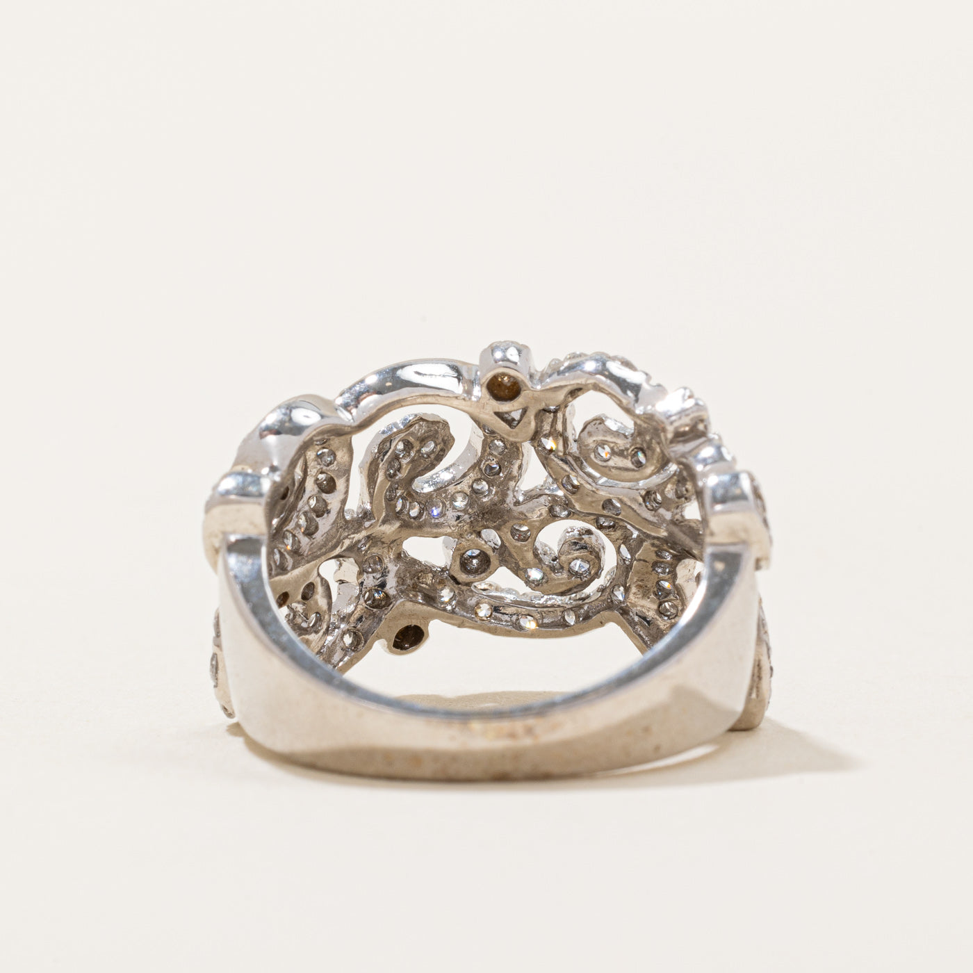 Ornate Diamond Ring | 1.06ctw | SZ 5.5 |