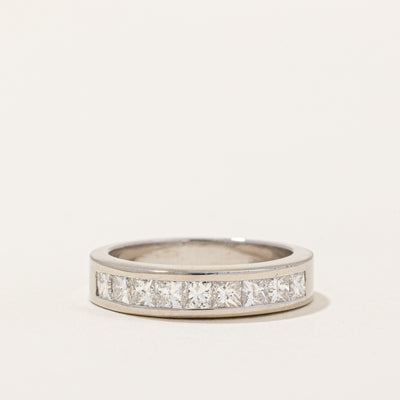 Princess Cut Semi Eternity Band | 0.93ctw | SZ 6 |