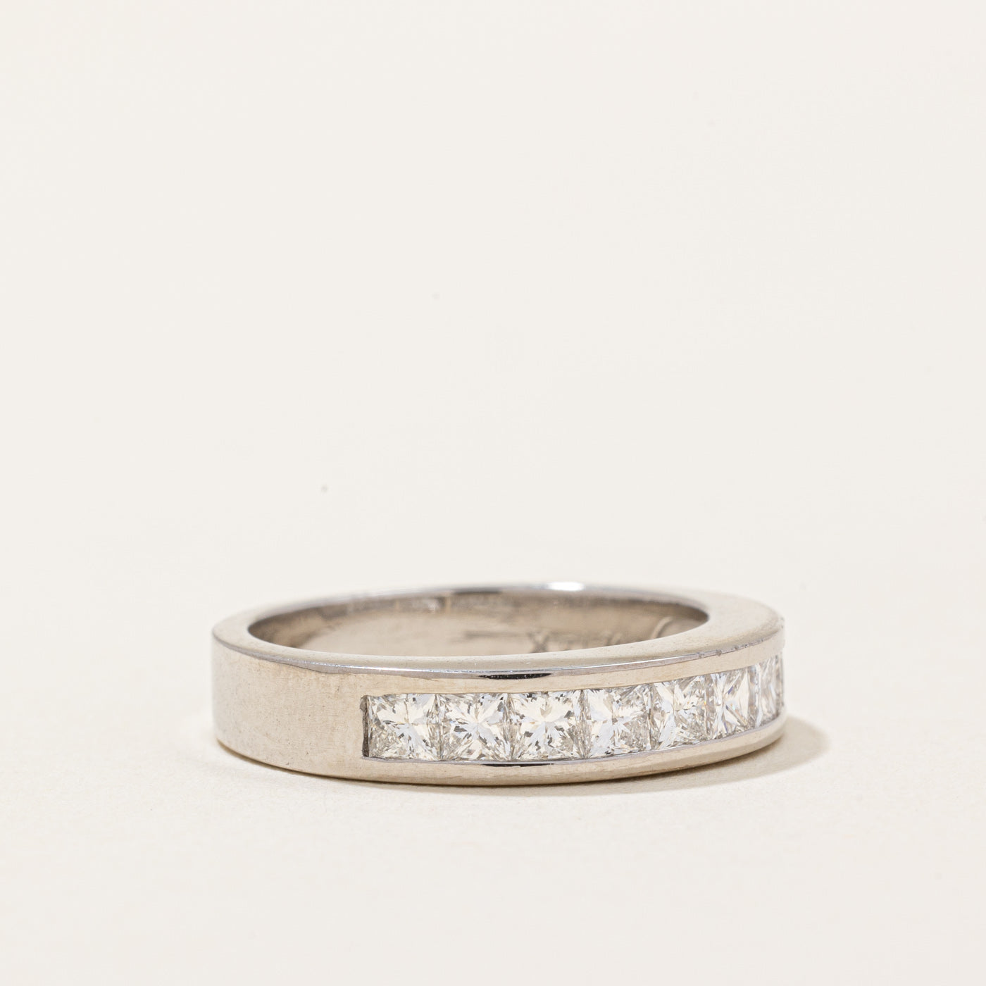 Princess Cut Semi Eternity Band | 0.93ctw | SZ 6 |
