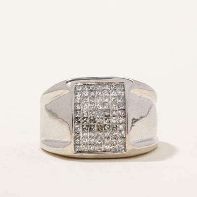 Pave Set Diamond Ring | 0.71ctw | SZ 9.75 |
