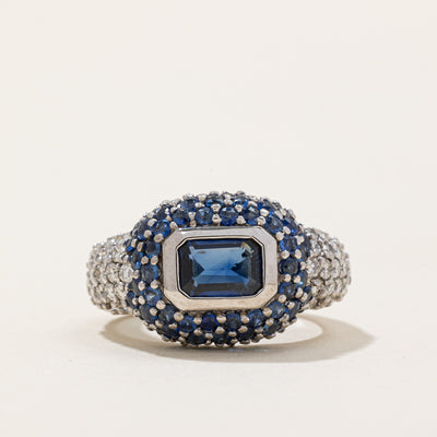 Sapphire & Diamond Ring | 2.71ctw, 0.63ctw | SZ 5.75 |
