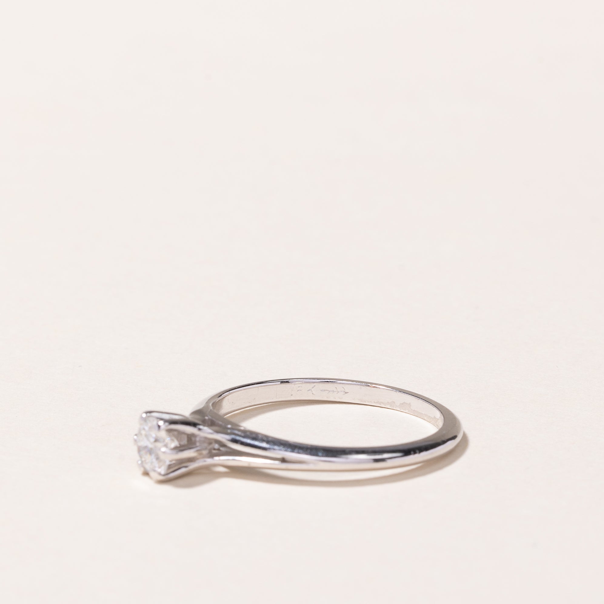 18k White Gold Diamond Ring | 0.32ct | SZ 6