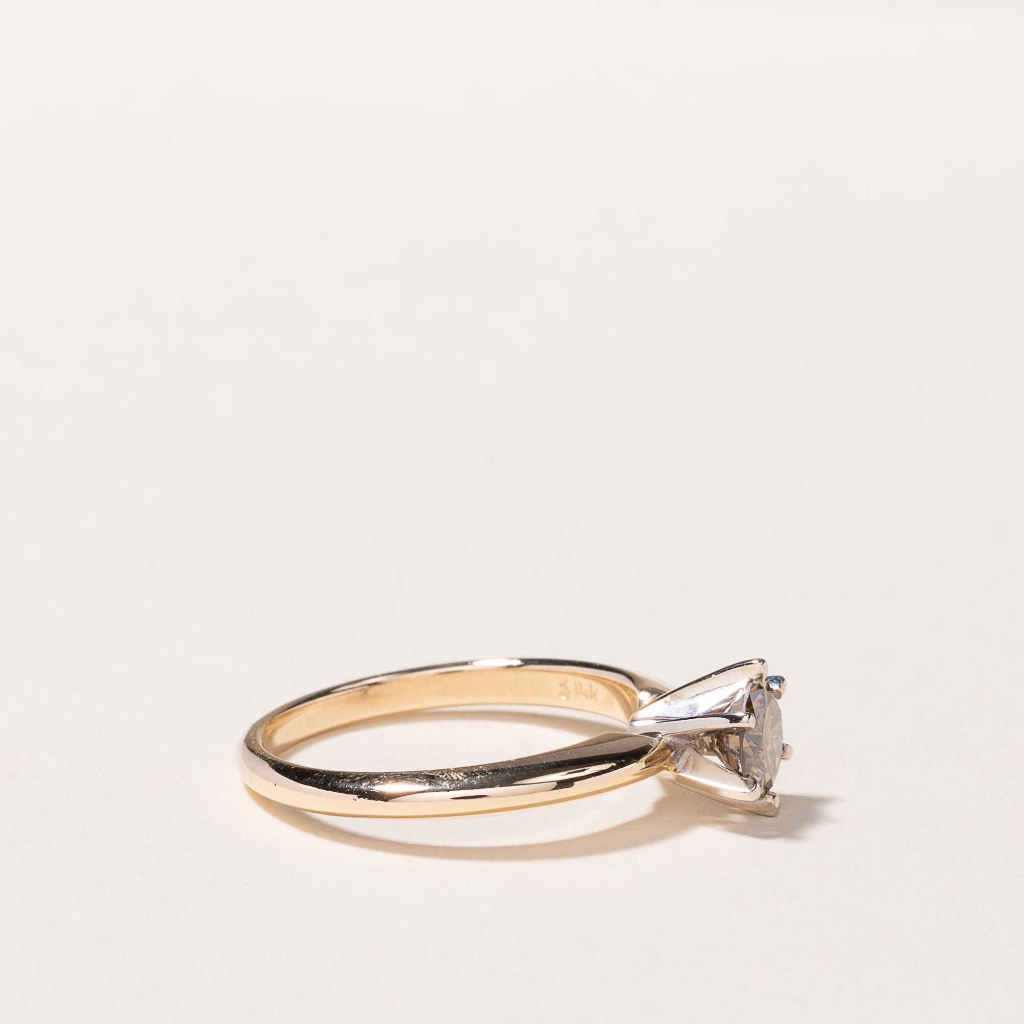 14k Yellow Gold Diamond Ring | 0.48ctw | SZ 5