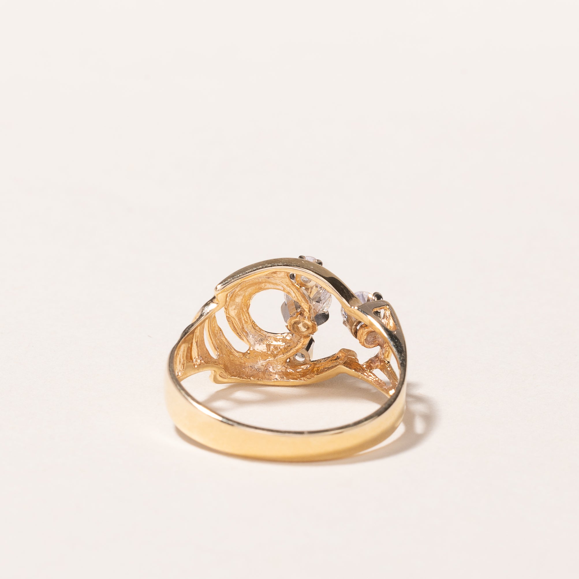 14k Yellow Gold Diamond Ring | 0.39ctw | SZ 6.5