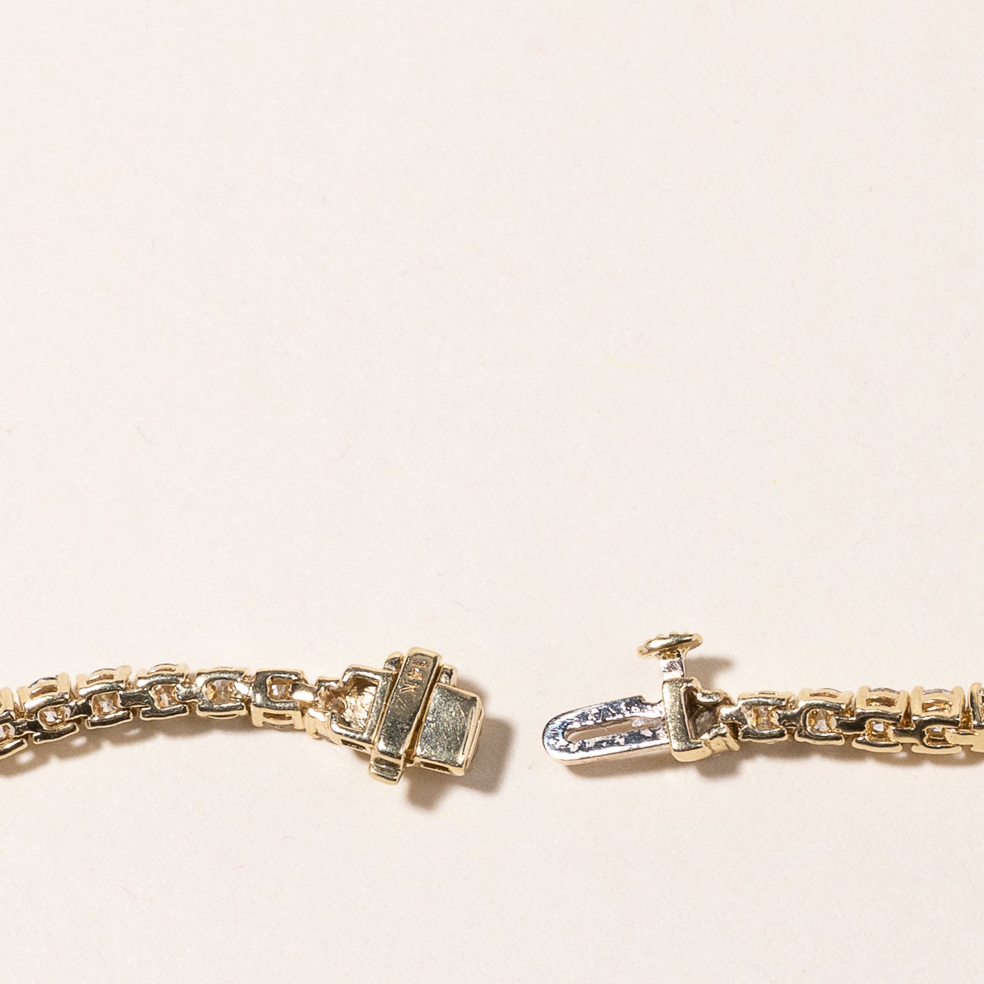 14k Yellow Gold Tennis Bracelet | 4.73ctw SI2/I1 H/I | 7.5"