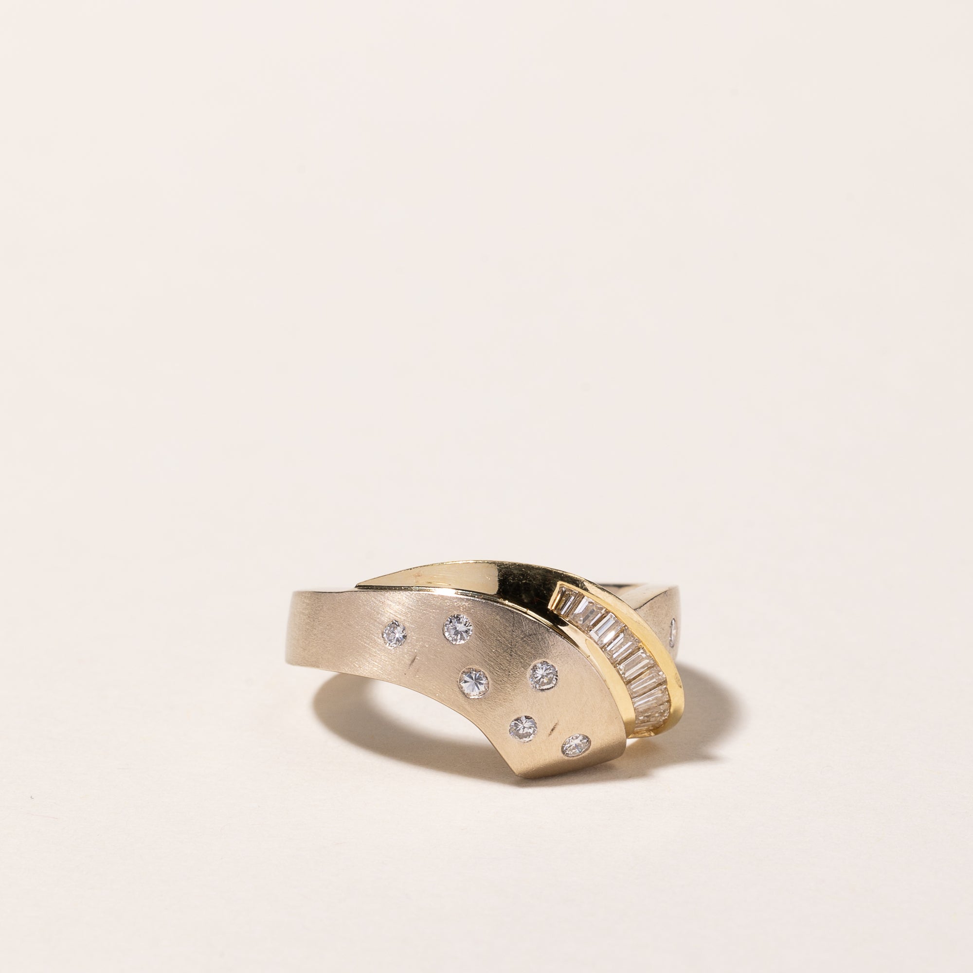 18k Yellow Gold Diamond Ring | 0.28ctw | SZ 5.75