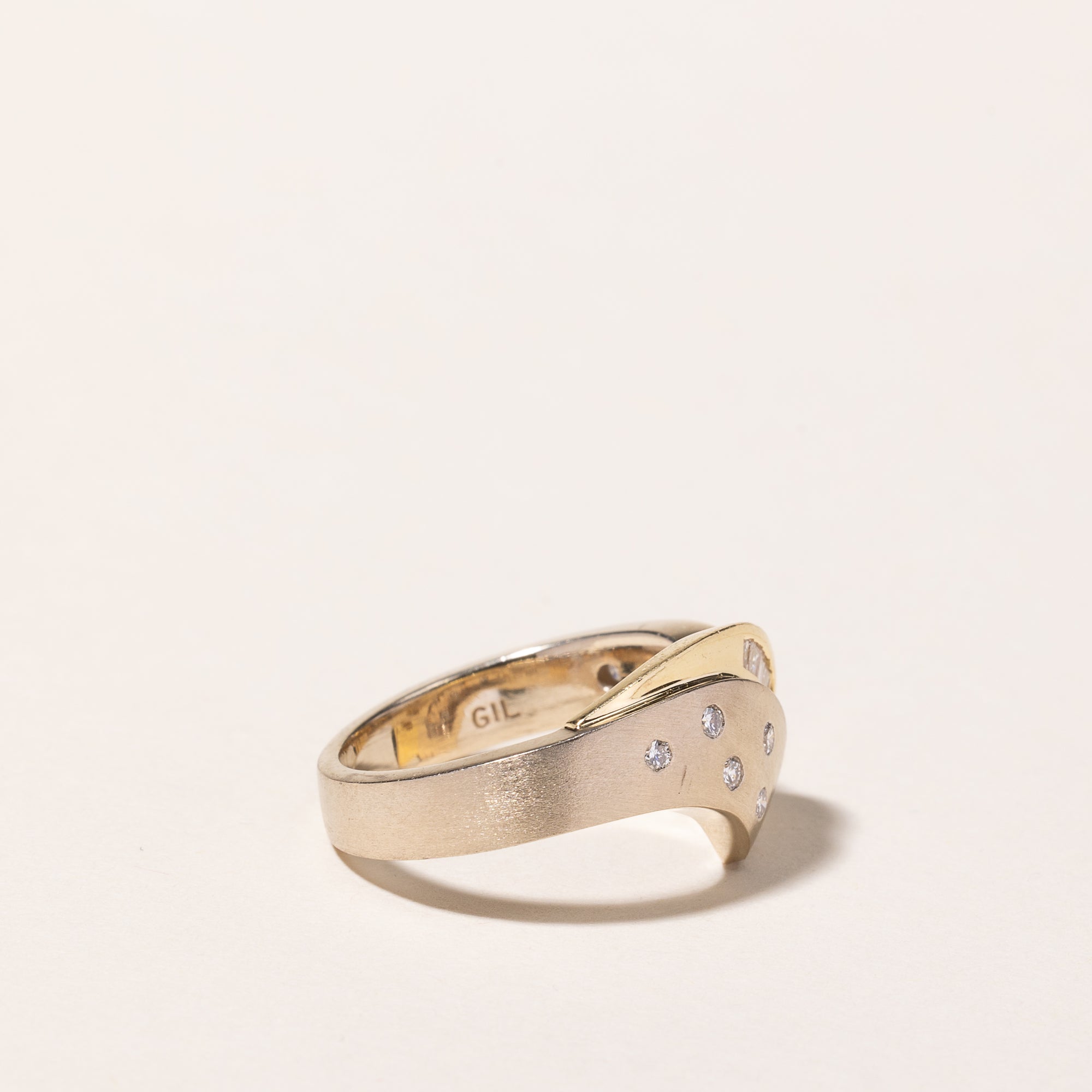 18k Yellow Gold Diamond Ring | 0.28ctw | SZ 5.75