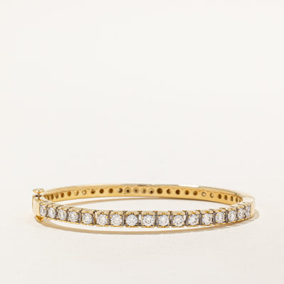 Diamond Bangle | 2.55ctw VS1/VS2 I/J | 7