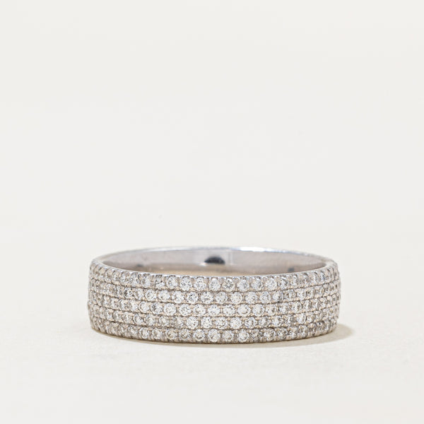 Diamond Eternity Ring | 1.35ctw | SZ 6.75 |